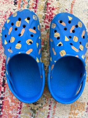 CROCS Kids Hamburger Pizza Hot dog clogs